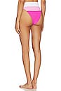 view 3 of 4 BAS DE MAILLOT DE BAIN ALEXIS in Ultra Pink Color Block