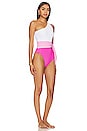 view 2 of 4 x REVOLVE Carlie One Piece in Ultra Pink Color Block