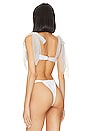 view 3 of 4 HAUT DE MAILLOT DE BAIN DREA in White Shine