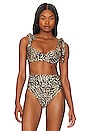 view 1 of 4 HAUT DE MAILLOT DE BAIN BLAIR in Amour Leopard