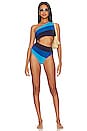 view 1 of 3 Joyce One Piece Swimsuit in Marine Colorblock