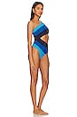 view 2 of 3 Joyce One Piece Swimsuit in Marine Colorblock