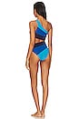 view 3 of 3 Joyce One Piece Swimsuit in Marine Colorblock