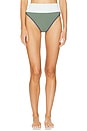 view 1 of 4 BAS DE MAILLOT DE BAIN TAILLE HAUTE EMMY in Palm Paradise Colorblock