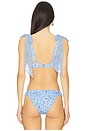 view 3 of 5 Drea Bikini Top in Iris Petal