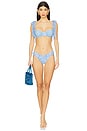 view 4 of 5 Drea Bikini Top in Iris Petal