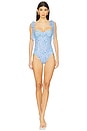 view 1 of 4 Dede One Piece in Iris Petal