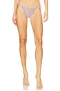 view 1 of 5 Soleil Bikini Bottom in Petal Stripes