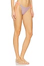 view 2 of 5 Soleil Bikini Bottom in Petal Stripes