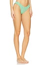 view 2 of 5 Vanessa Bikini Bottom in Sage Bloom Jacquard