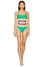 view 4 of 4 Mae Bikini Top in Technicolor Colorblock