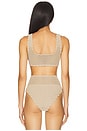 view 3 of 4 Andy Bikini Top in Tan