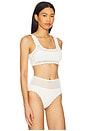 view 2 of 4 Andy Bikini Top in White