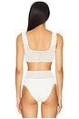 view 3 of 4 Andy Bikini Top in White