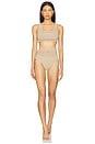 view 4 of 4 Wyatt Bikini Bottom in Tan