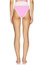 view 3 of 4 Emmy Bikini Bottom in Prism Pink Stripe