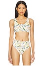 view 1 of 4 ТОП БИКИНИ MADISON in Buttercream Bloom