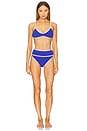 view 4 of 4 Leona Bikini Top in Riviera Azure