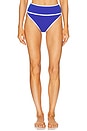 view 1 of 4 Carlotta Bikini Bottom in Riviera Azure