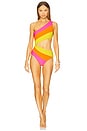 view 1 of 4 Joyce One Piece Swimsuit in Soleil Colorblock
