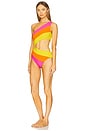 view 3 of 4 Joyce One Piece Swimsuit in Soleil Colorblock