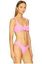 view 2 of 4 Sophia Bikini Top in Prism Pink