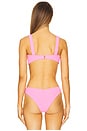 view 3 of 4 Sophia Bikini Top in Prism Pink