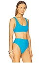view 2 of 4 Peyton Bikini Top in Riviera Blue