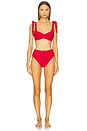 view 4 of 4 Blair Bikini Top in Red