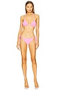view 4 of 4 Soleil Bikini Bottom in Prism Pink