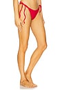 view 2 of 4 Soleil Bikini Bottom in Red