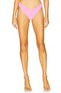 view 1 of 4 Vanessa Bikini Bottom in Prism Pink