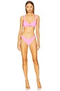 view 4 of 4 Vanessa Bikini Bottom in Prism Pink