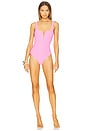 view 1 of 3 Tropez One Piece Swimsuit in Prism Pink