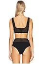 view 3 of 4 Andy Bikini Top in Black