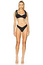 view 4 of 4 Vanessa Bikini Bottom in Black