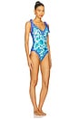 view 2 of 3 Alira One Piece Swimsuit in Royal Riviera