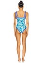 view 3 of 3 Alira One Piece Swimsuit in Royal Riviera