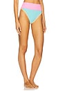 view 2 of 4 Emmy Bikini Bottom in Crush Colorblock