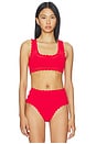 view 1 of 4 Andy Bikini Top in Ruby