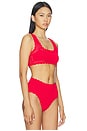 view 2 of 4 Andy Bikini Top in Ruby