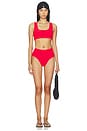 view 4 of 4 Andy Bikini Top in Ruby