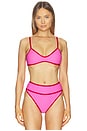 view 1 of 4 HAUT DE MAILLOT DE BAIN LEONA in Electric Pink