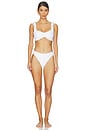 view 4 of 4 Amarie Bikini Bottom in White