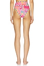 view 3 of 4 BRAGUITA DE BIKINI DE TALLE ALTO CARLOTTA in Passion Fruit