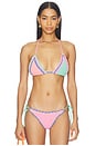view 1 of 4 TOP BIKINI WINONA in Sea Breeze Crochet