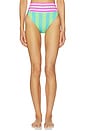 view 1 of 4 Highway Bikini Bottom in Cove Stripe
