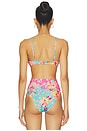 view 3 of 4 TOP BIKINI CAMILLA in Bloom Lagoon