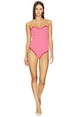 view 2 of 6 Hayes One Piece in Crimson Stripe