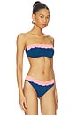 view 3 of 5 HAUT DE MAILLOT DE BAIN SYBIL in Seashell Isle Colorblock